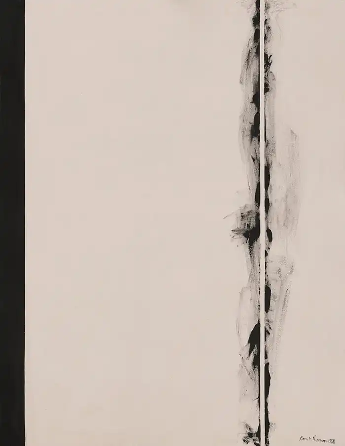 First station Barnett Newman