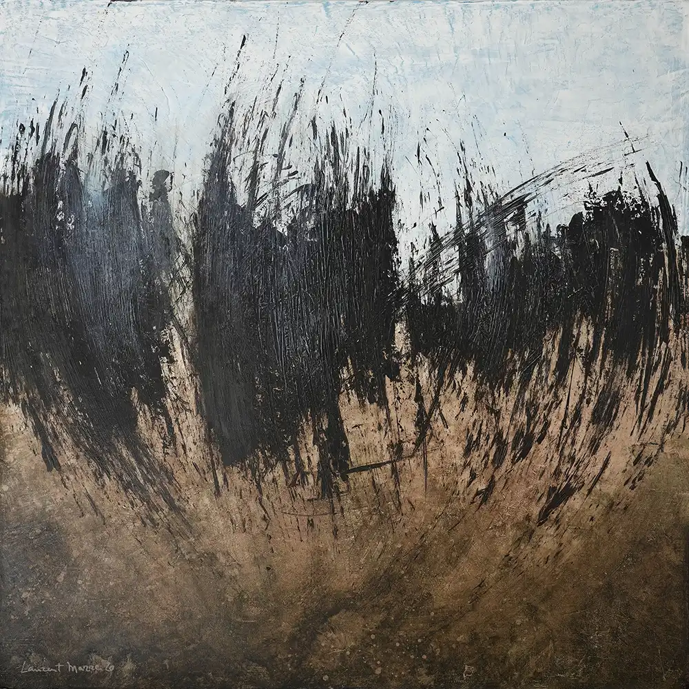 Peinture Confusion-50x50