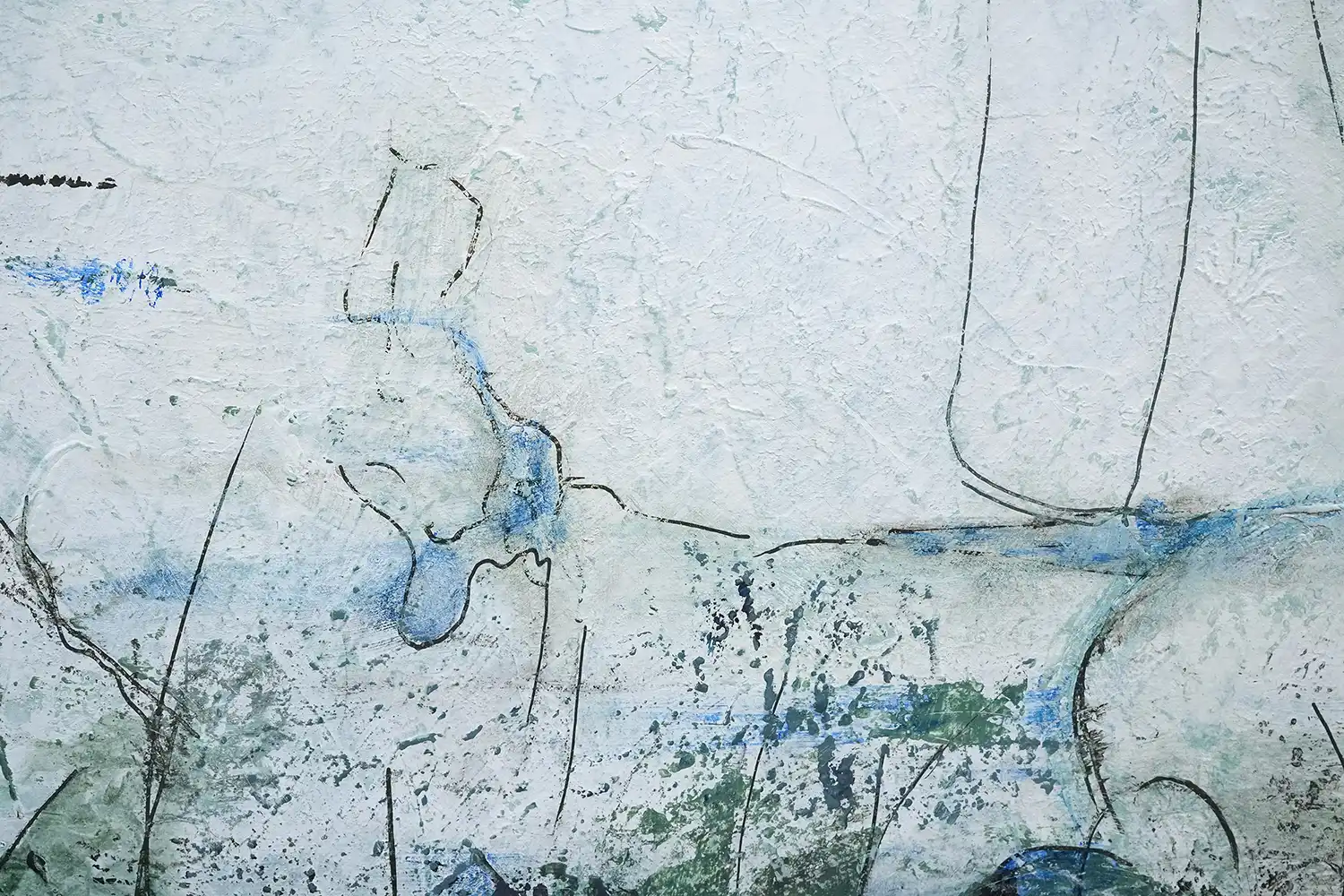 Peinture contemporaine Precipite-D4