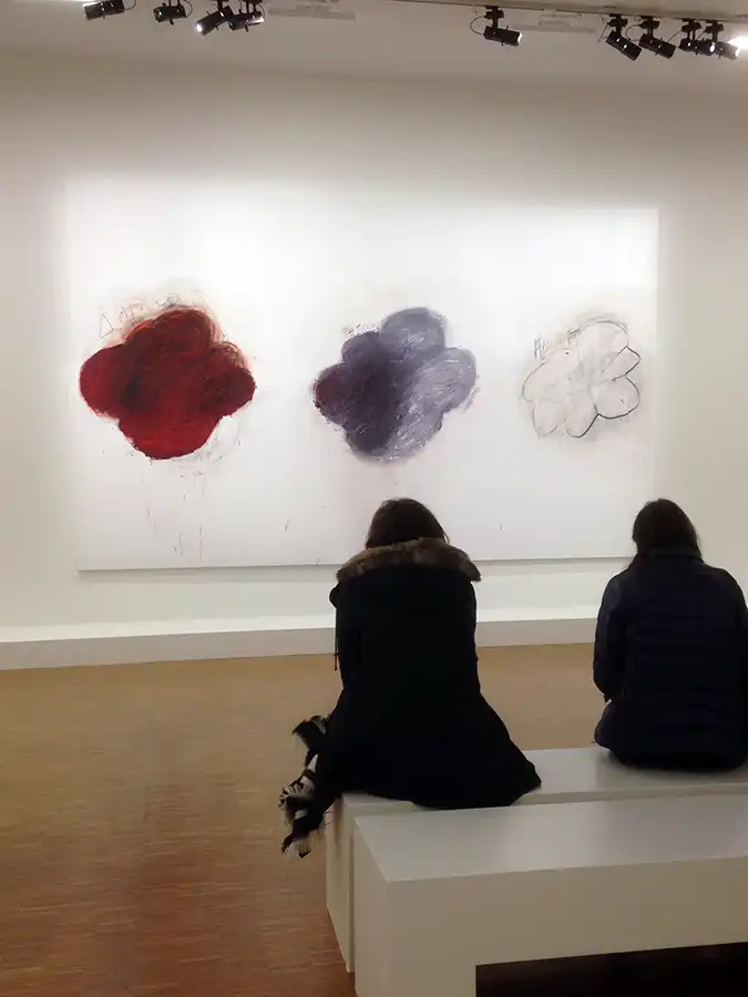 Tableau Cy Twombly Retrospective Paris